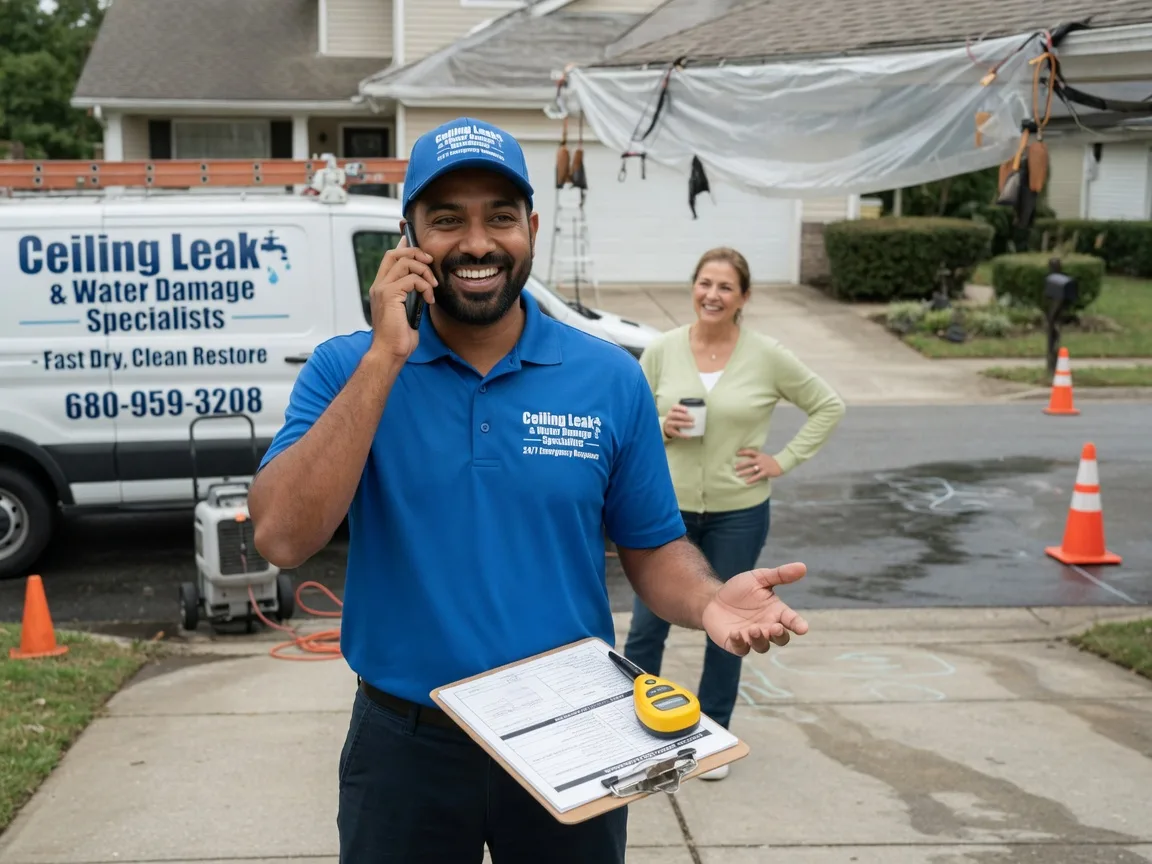 Ceiling Leak Cleanup Camak, GA FAQs