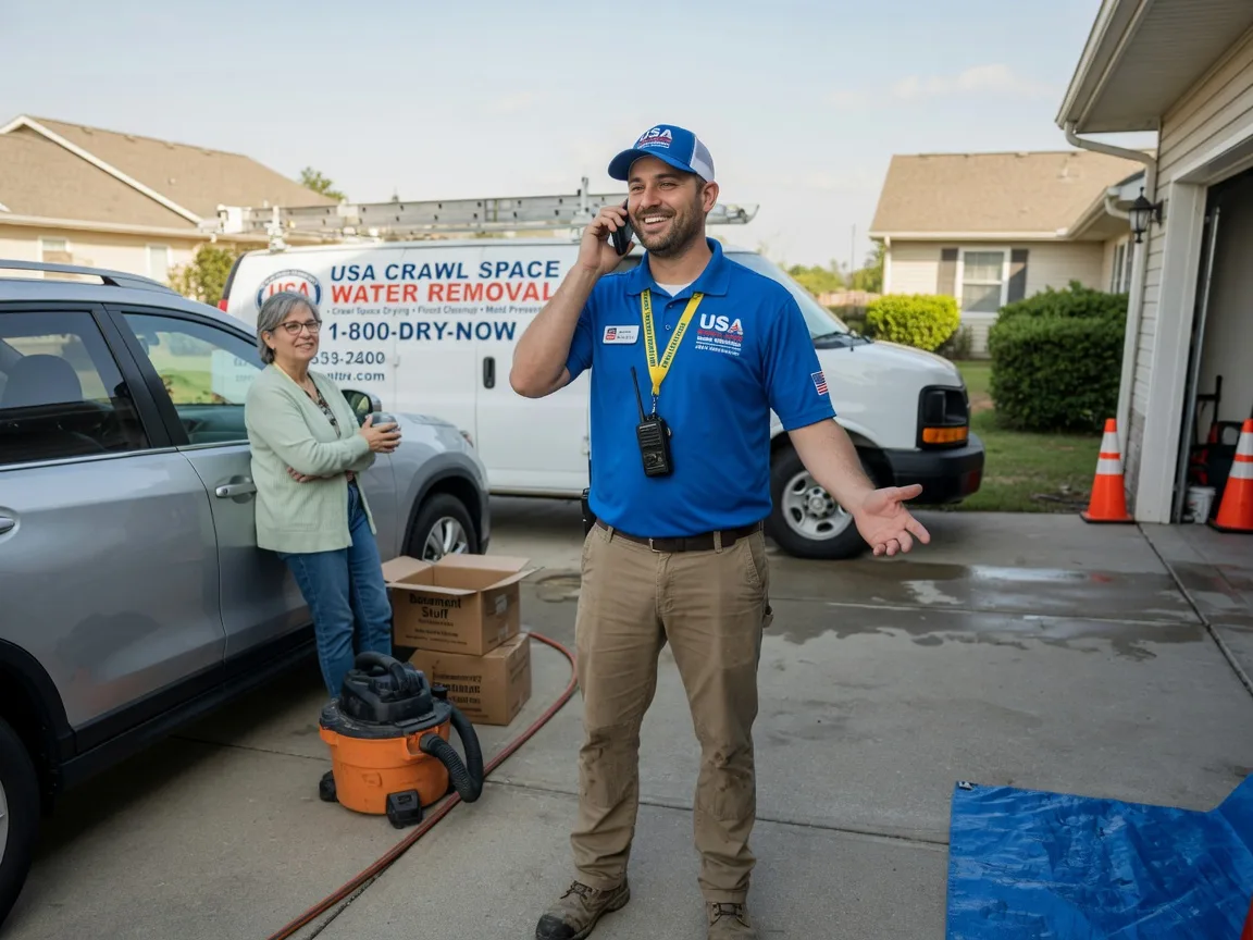 Crawl Space Water Removal Camak, GA FAQs
